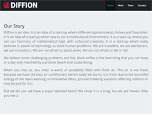Tablet Screenshot of diffion.com